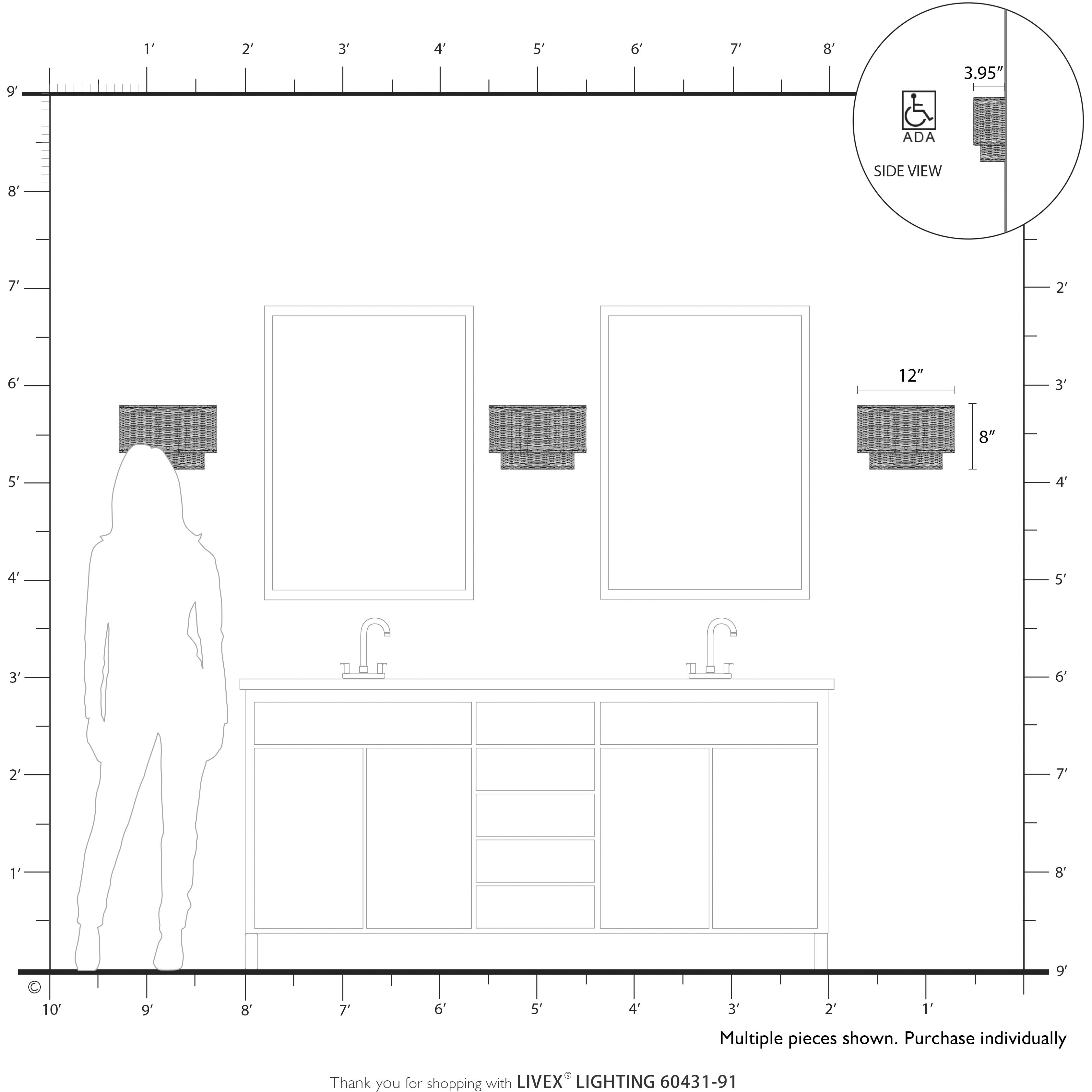 Weavington Wall Sconce Wall Light