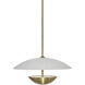 Karmoni 2 Light 19.62 inch Electroplated and Metallic Pendant Ceiling Light