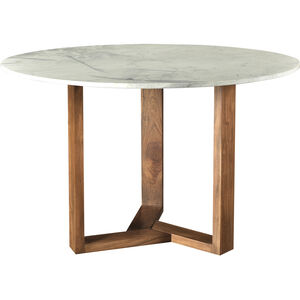 Jinxx 48 X 48 inch White Dining Table