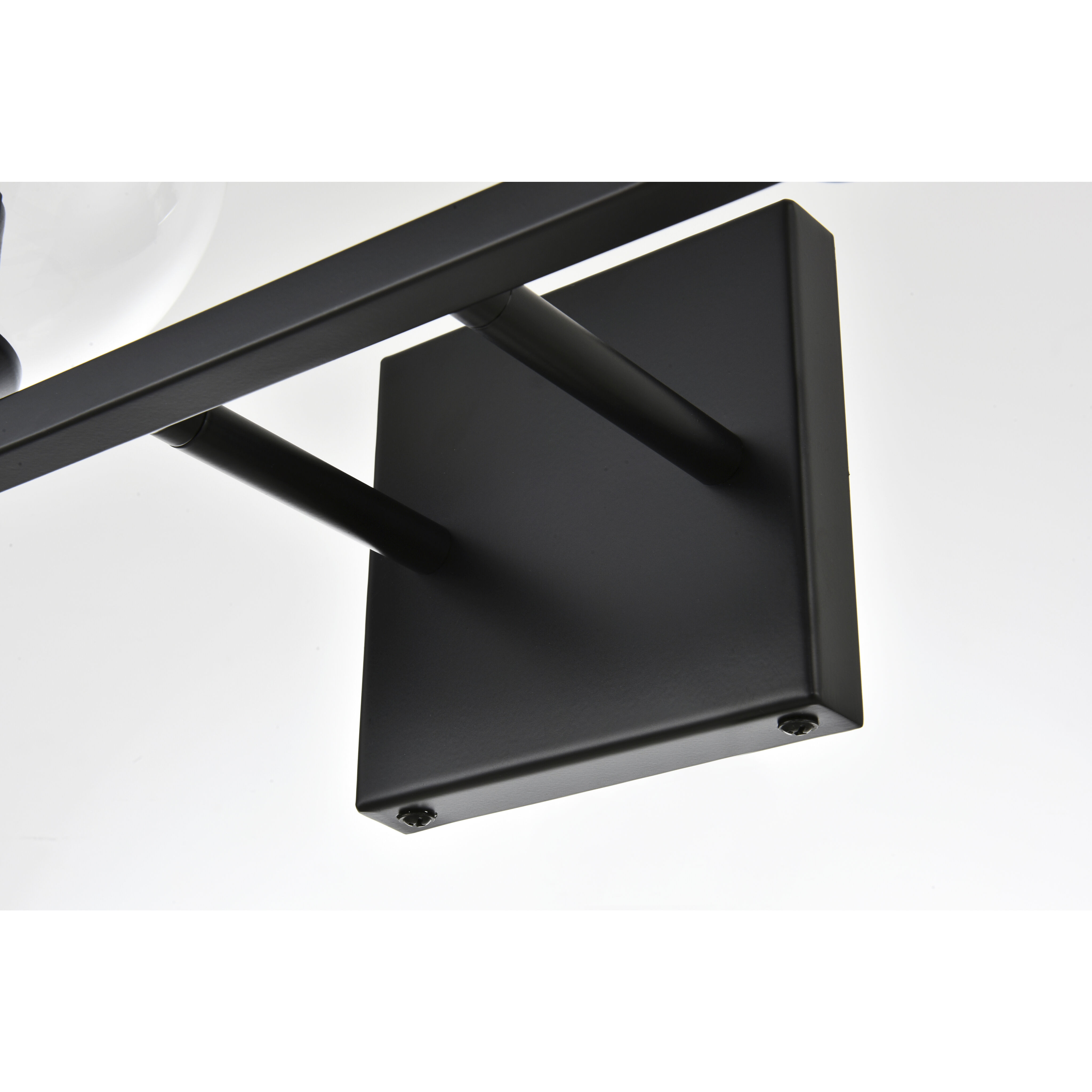 Foster 4 Light 33 inch Black Bath Sconce Wall Light