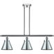 Ballston Appalachian 3 Light 36.00 inch Island Light