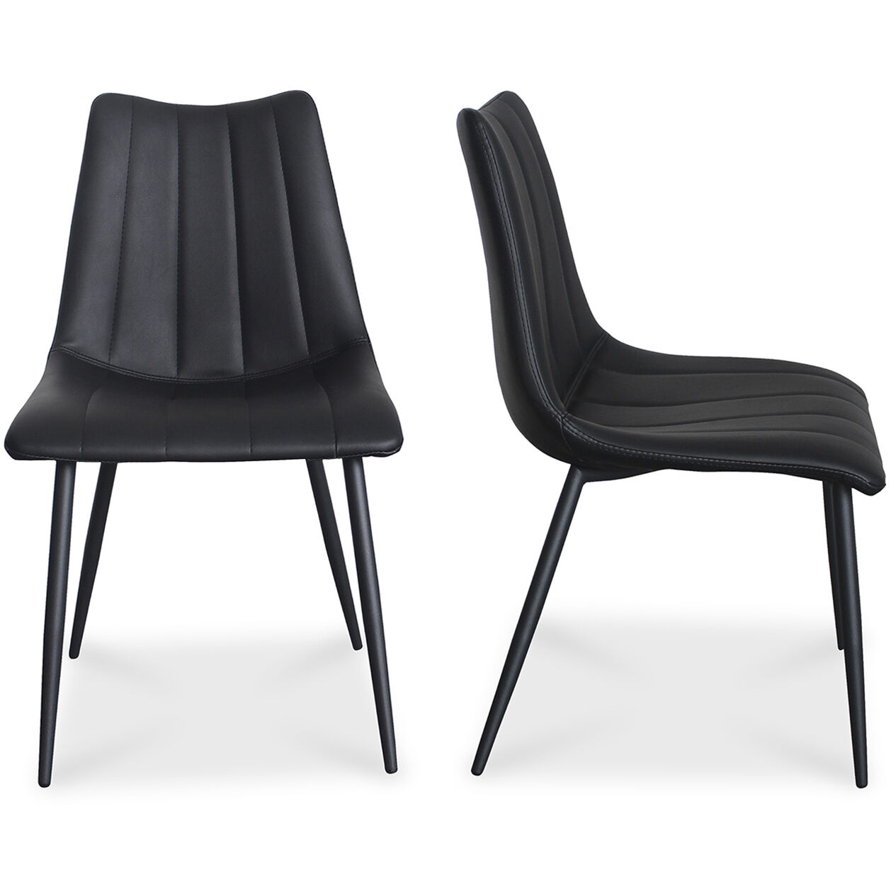Alibi Black Dining Chair, Set of 2