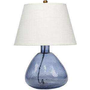 Demi 17 inch Blue Table Lamp Portable Light