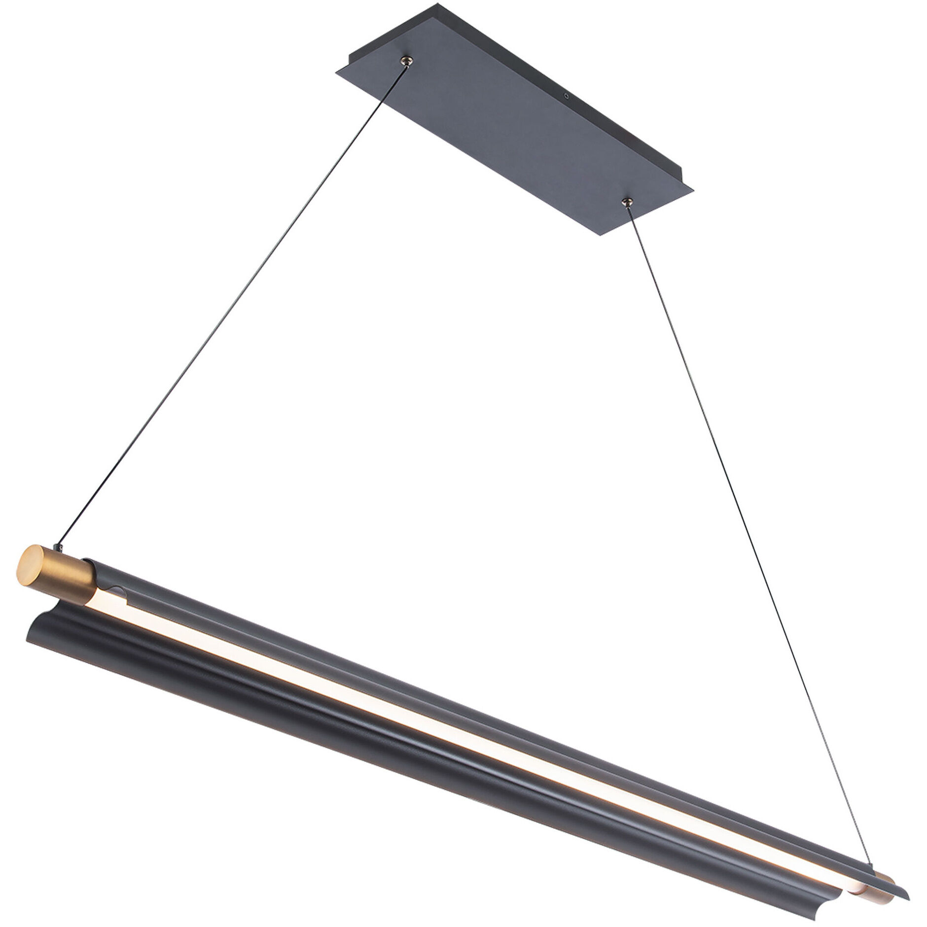 Pavilion Linear Pendant Ceiling Light, dweLED