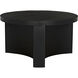 Steward 36 X 36 inch Matte Black Coffee Table, A