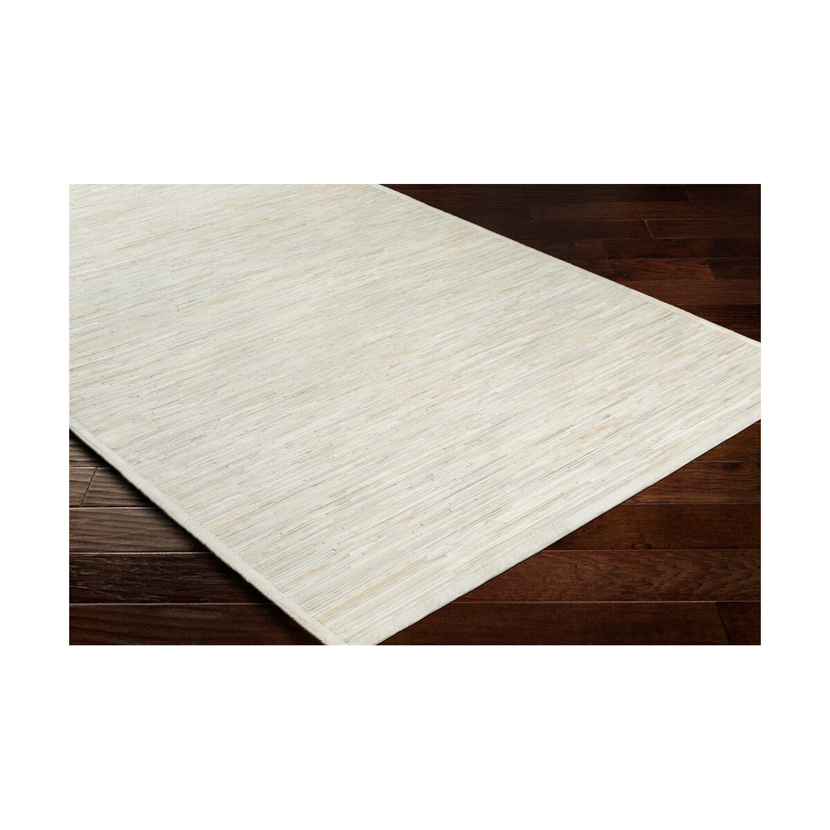 Zander 36 X 24 inch White/Cream/Beige/Taupe Rugs