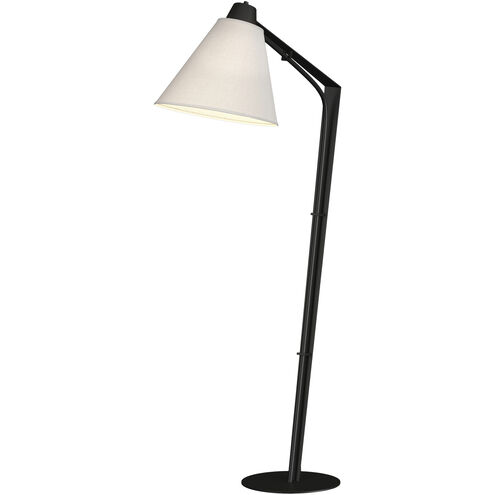 Reach 55.2 inch 100 watt Black Floor Lamp Portable Light in Natural Anna
