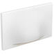 Arc 120V 3.00 watt White Steplight, Recessed Horizontal