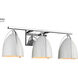Sean Lavin Norman 3 Light 24.25 inch Chrome Wall Bath Fixture Wall Light