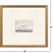 Paragon Green and Blue and Gray and Multi Framed Art