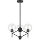 Auresa 3 Light 24 inch Coal Pendant Ceiling Light