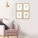 Florals Collection Pink Framed Art