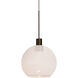 Newton 1 Light Bronze Pendant Ceiling Light