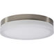 Pi LED 14 inch Brushed Nickel LED Flush Mount Ceiling Light