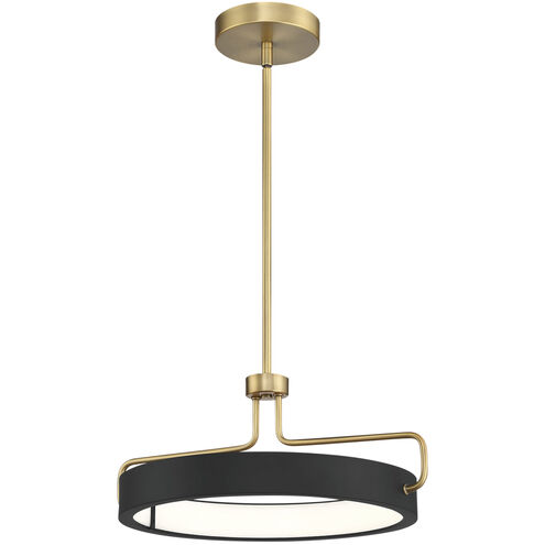 Pemberton LED 18 inch Brass Pendant Ceiling Light, Small