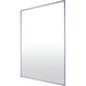 Madison 33 X 25 inch Brushed Nickel Décor Mirror