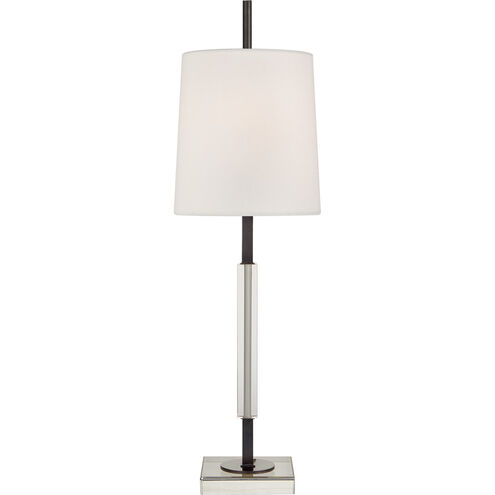 Thomas O'Brien Lexington 31.75 inch 60 watt Bronze with Crystal Table Lamp Portable Light, Medium