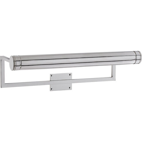 Thomas O'Brien Cosmopolitan 75 watt 30 inch Polished Nickel Picture Light Wall Light