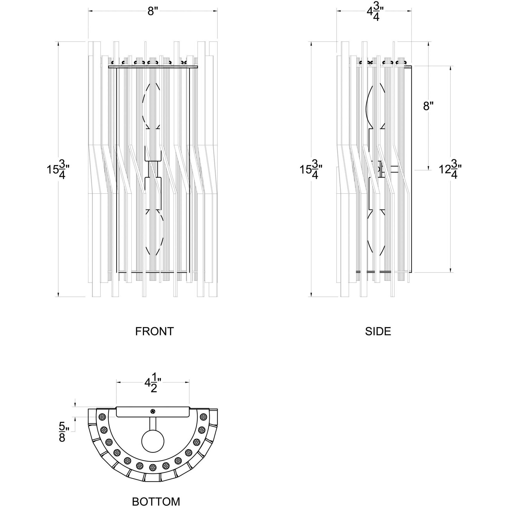 Park Row Wall Sconce Wall Light, Smithsonian Collaboration