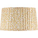 Maiden Yellow/Ivory Tapered Lamp Shade