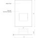 Sonic LED 5 inch White Exterior Wall/Step Light