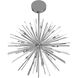 Palisades Ave. 18 Light 60 inch Chrome with Clear Glass Chandelier Ceiling Light