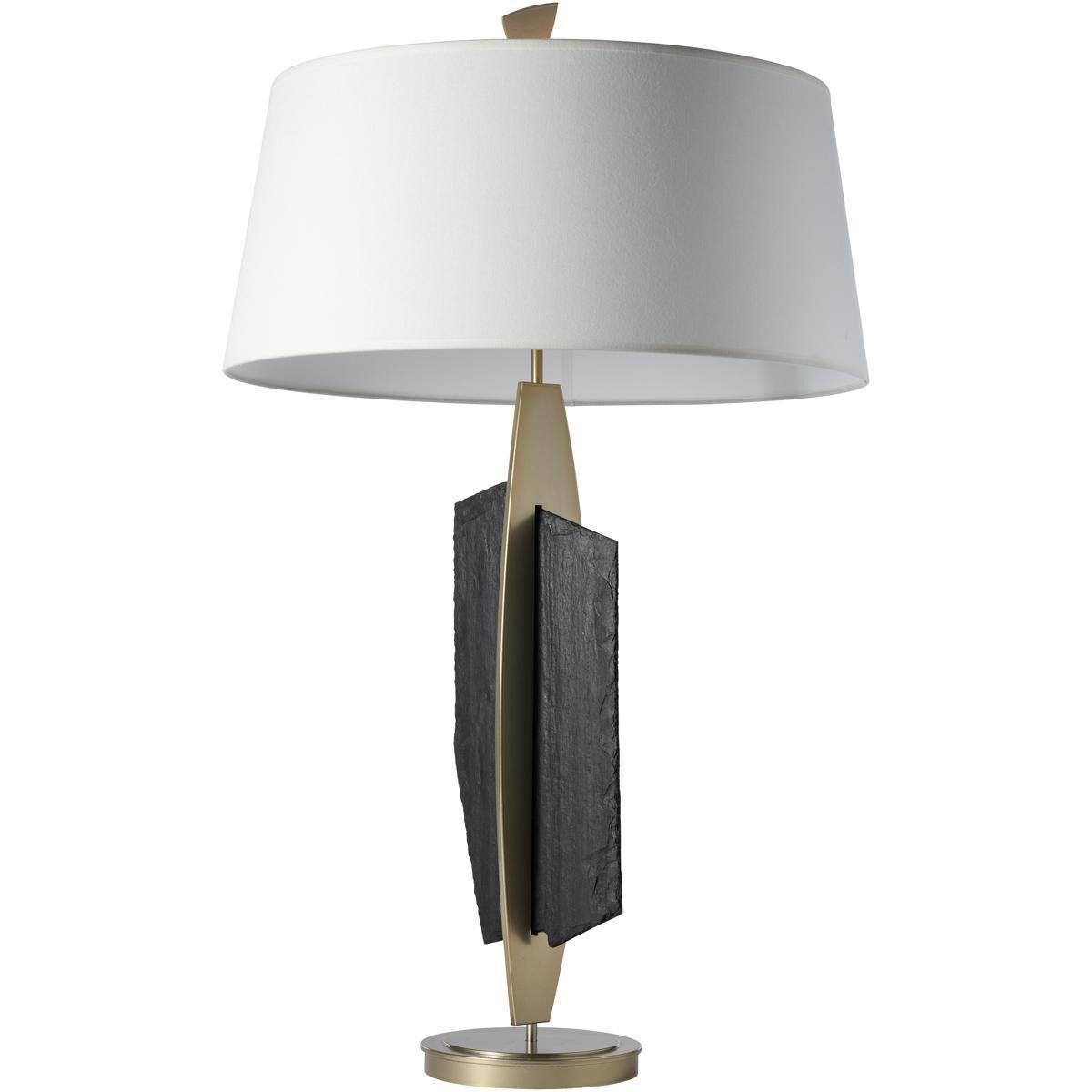 Cambrian 35.3 inch 60 watt Modern Brass Table Lamp Portable Light