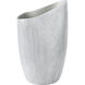 Scribing 10.00 inch  X 6.00 inch Vase