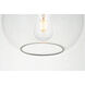 Destry 1 Light 8 inch Chrome Pendant Ceiling Light