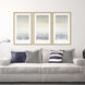 Abstract Gray and Beige and Neutral and White Framed Art