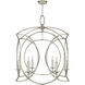 Cienfuegos 6 Light 28.5 inch Silver Chandelier Ceiling Light
