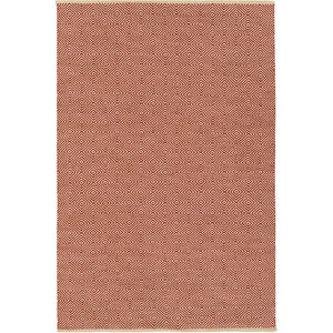Muriel 120 X 96 inch Neutral and Red Area Rug, Jute