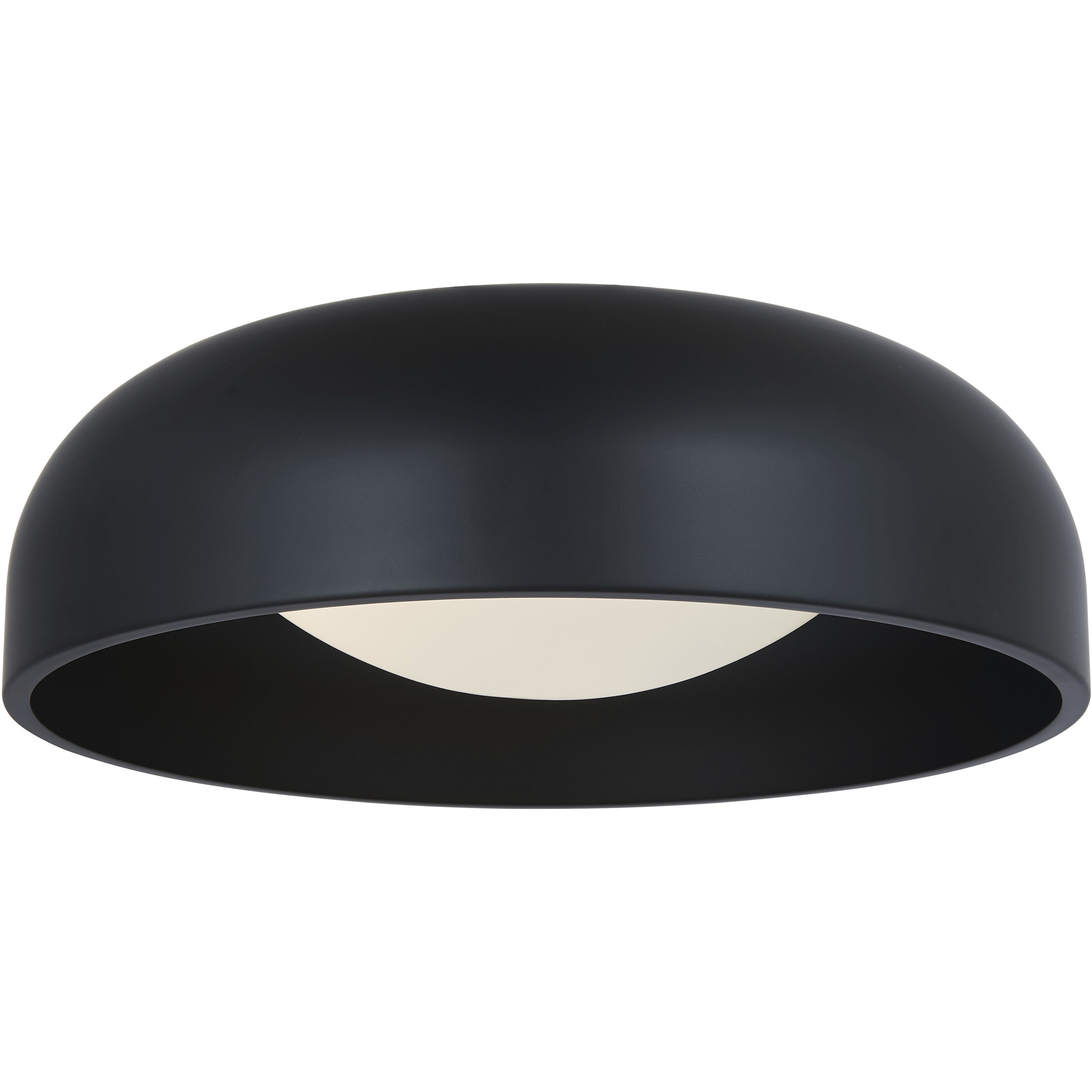 Lynx LED 17 inch Matte Black Flush Mount Ceiling Light