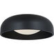 Lynx LED 17 inch Matte Black Flush Mount Ceiling Light