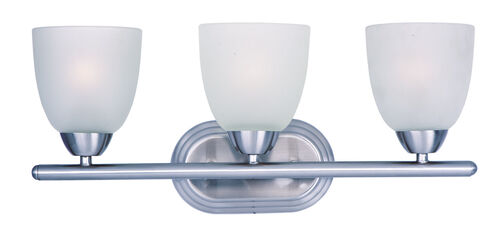Axis 3 Light 21 inch Polished Chrome Bath Vanity Wall Light