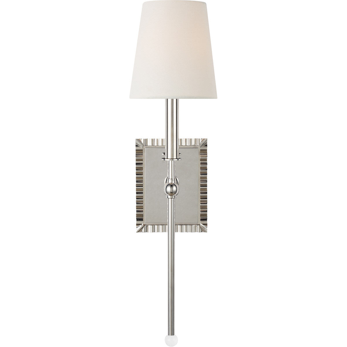 AH by Alexa Hampton Baxley 1 Light 5.5 inch Polished Nickel Sconce Wall Light