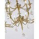 Canada 15 Light 36.5 inch Stain Brass Chandelier Ceiling Light in Satin Brass