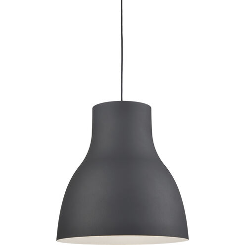 Cradle 1 Light 23.63 inch Black Pendant Ceiling Light