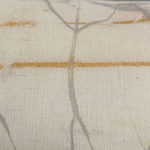 Amy 20 X 5 inch Multi - Beige and Brown Pillow