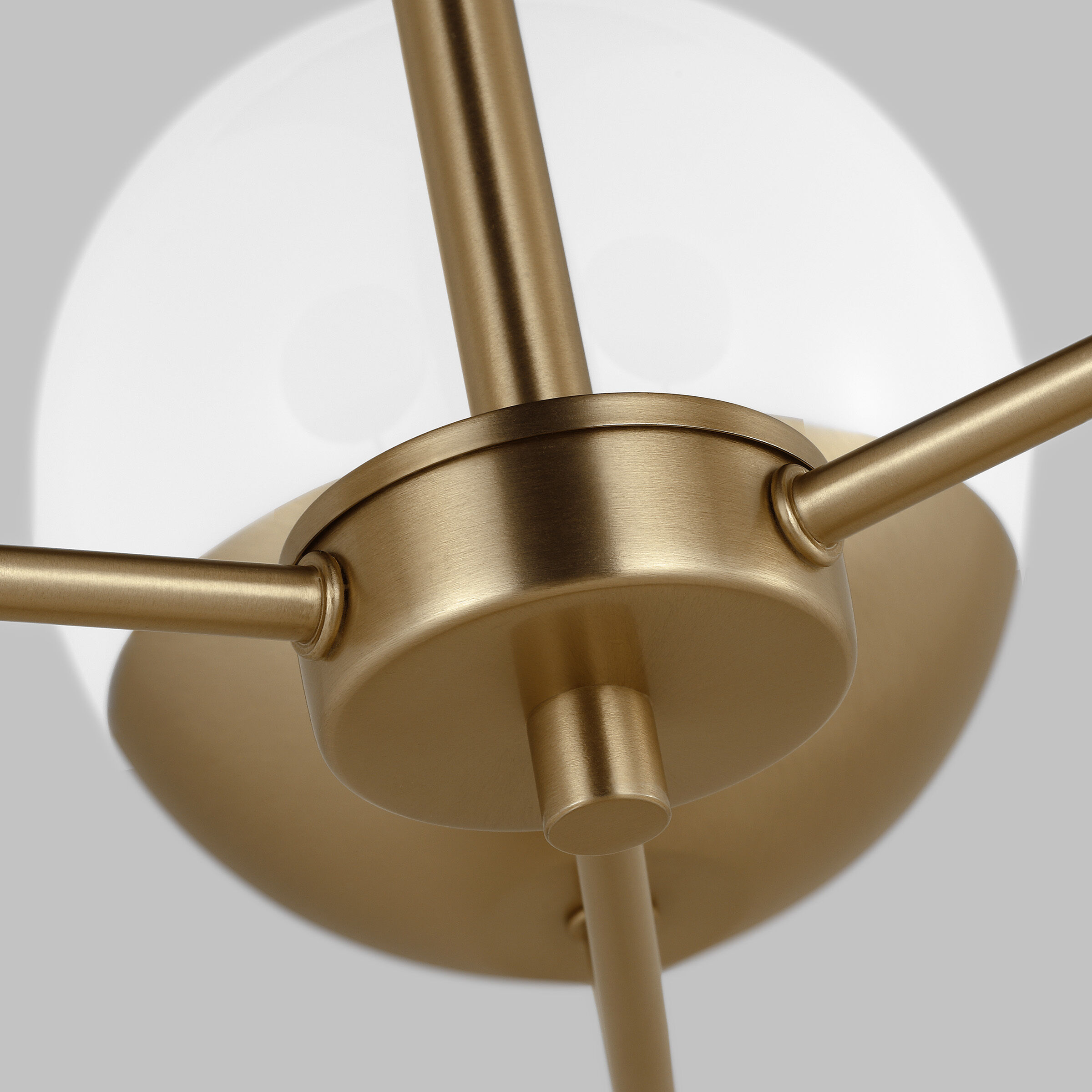 Alvin 3 Light 20.25 inch Satin Brass Chandelier Ceiling Light
