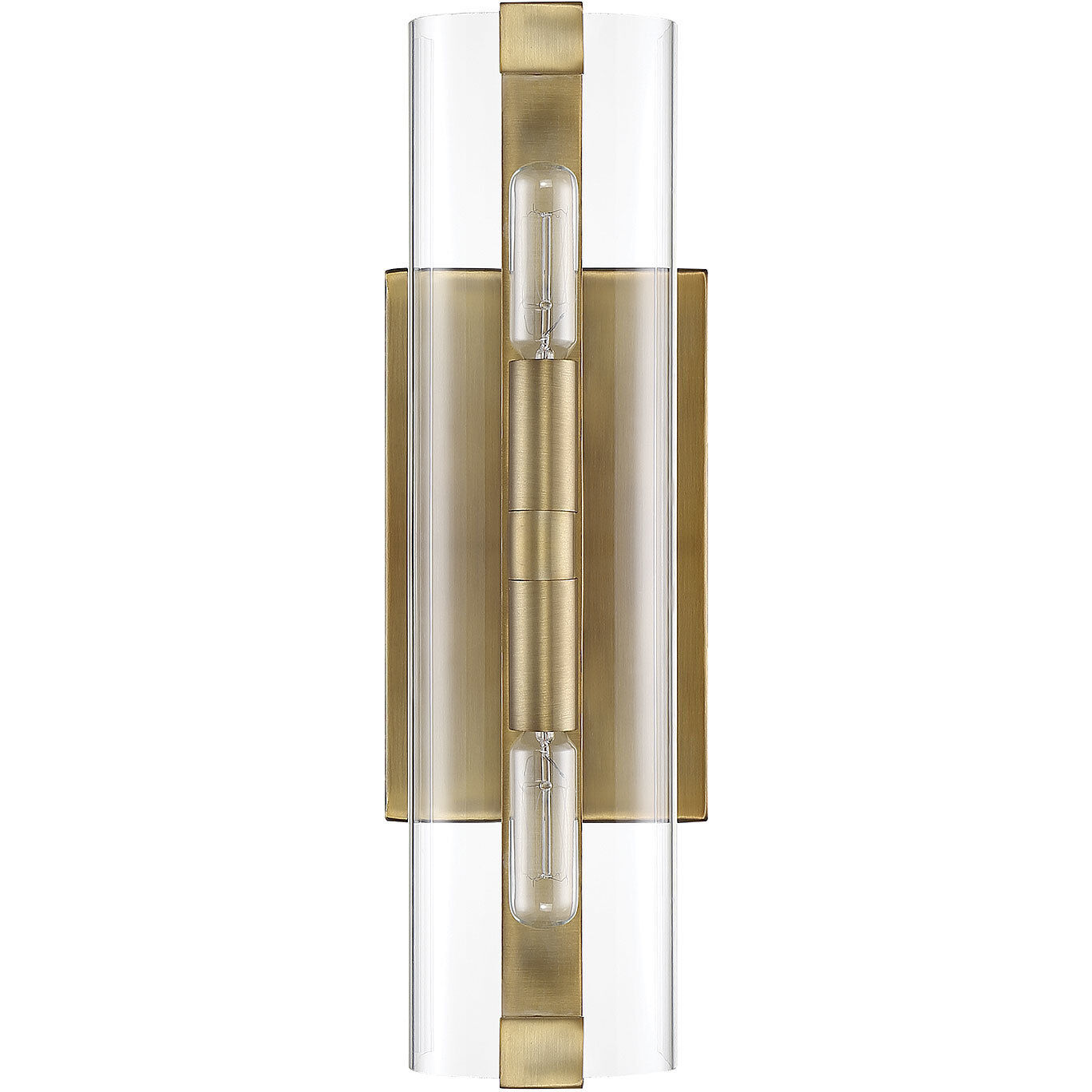 Winfield 2 Light 4.5 inch Warm Brass Wall Sconce Wall Light, Essentials