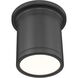 Bentley LED 8 inch Matte Black Flush Mount Ceiling Light