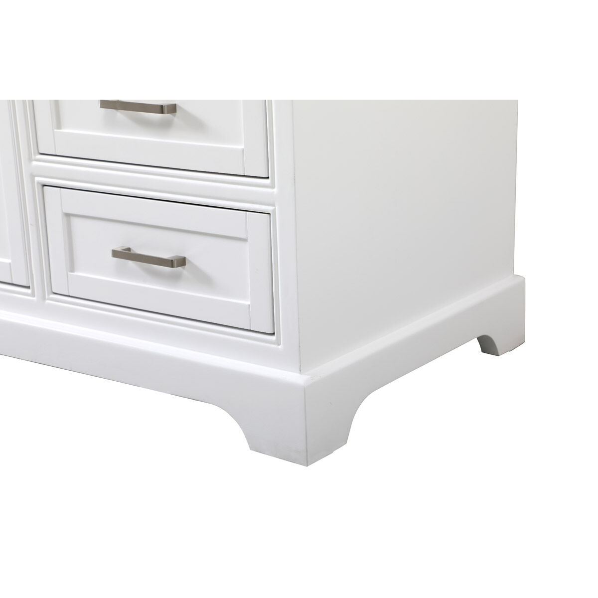 Americana 60 X 22 X 35 inch White Vanity Sink Set