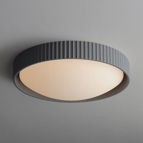 Souffle LED 18 inch Gray Flush Mount Ceiling Light