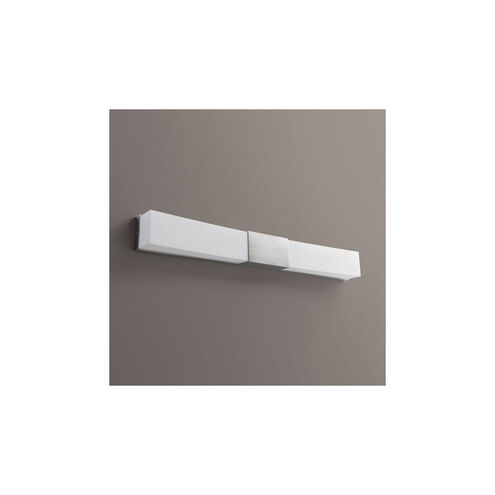 Crescent 2 Light 31 inch Satin Nickel Vanity Light Wall Light