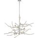 Winter's Spray 12 Light 48 inch Polished Chrome with Clear Chandelier Ceiling Light