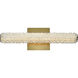 Bowen 1 Light 18 inch Satin Gold Wall Sconce Wall Light