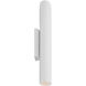 Kelly Wearstler Lotura LED 8 inch Museum White Pocket Sconce Wall Light