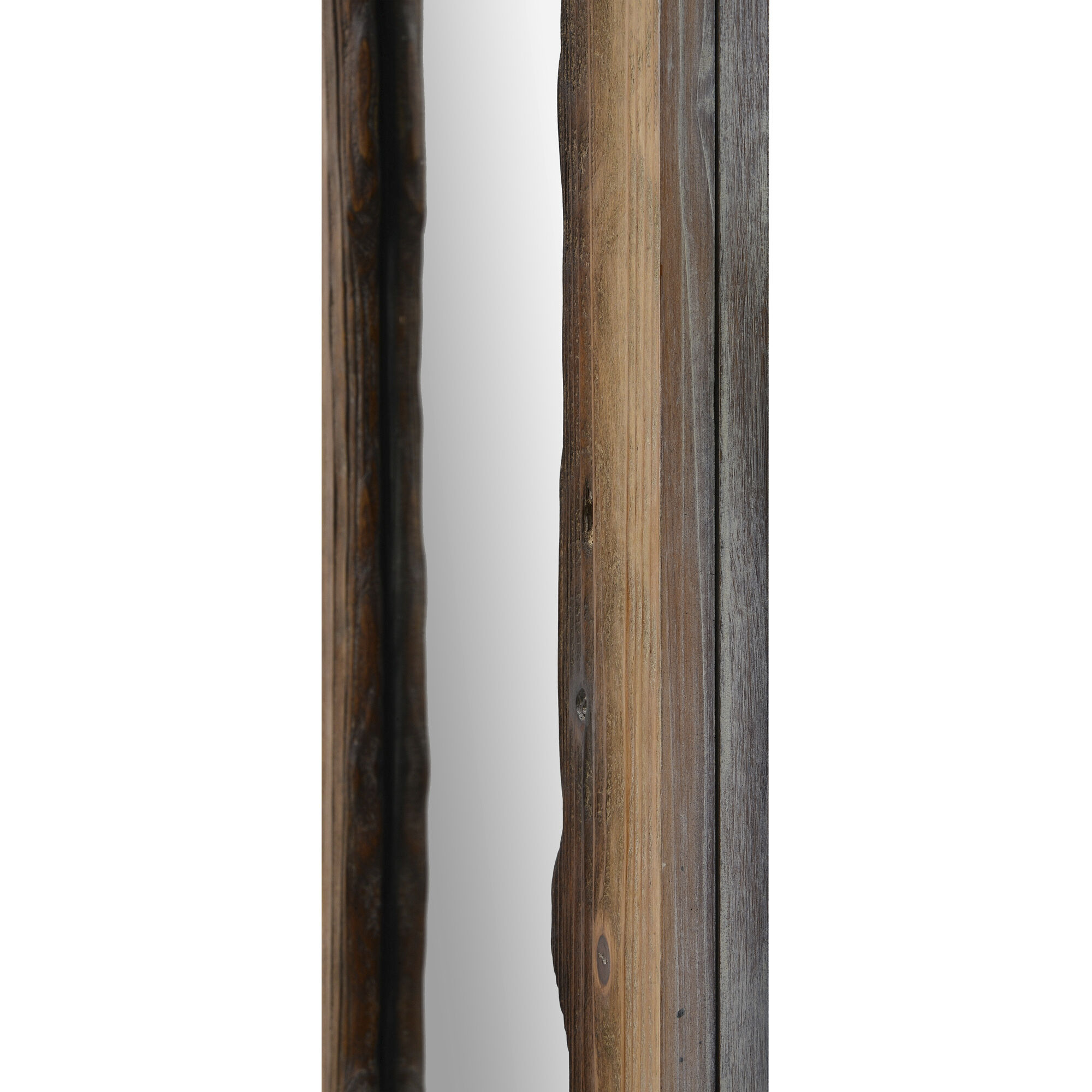 Connix 50 X 20 inch Brown Wall Mirror