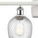 Ballston Salina LED 36 inch White and Polished Chrome Bath Vanity Light Wall Light, Ballston